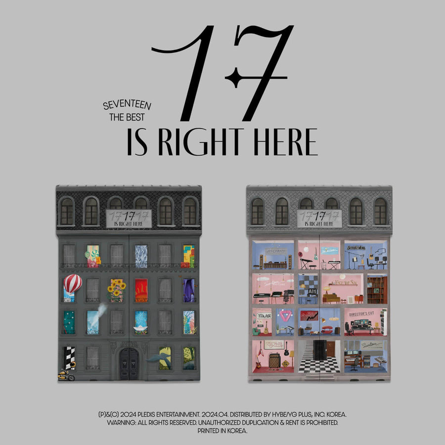 SEVENTEEN - SEVENTEEN BEST ALBUM [17 IS RIGHT HERE] (Random) - Album Kpop