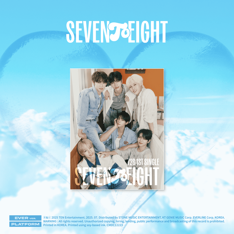 SEVENTOEIGHT - 1st single [SEVENTOEIGHT] (EVER ver.) - Album Kpop