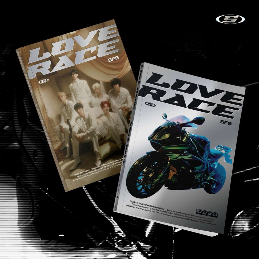 SF9 - 15th Album [LOVE RACE] (Set of 2) - Album Kpop