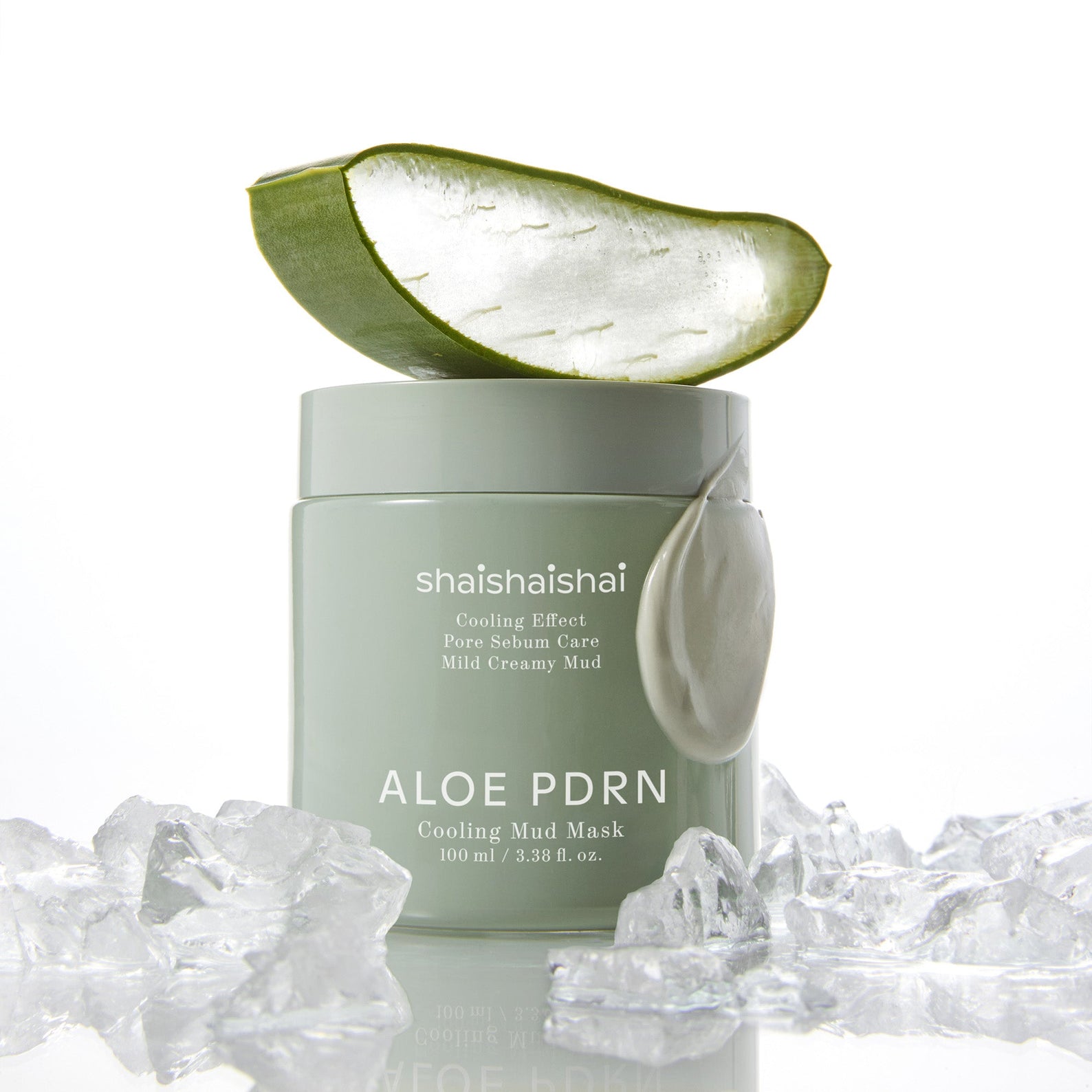 SHAISHAISHAI [1+1]Aloe PDRN Cooling Mud Mask 100ml