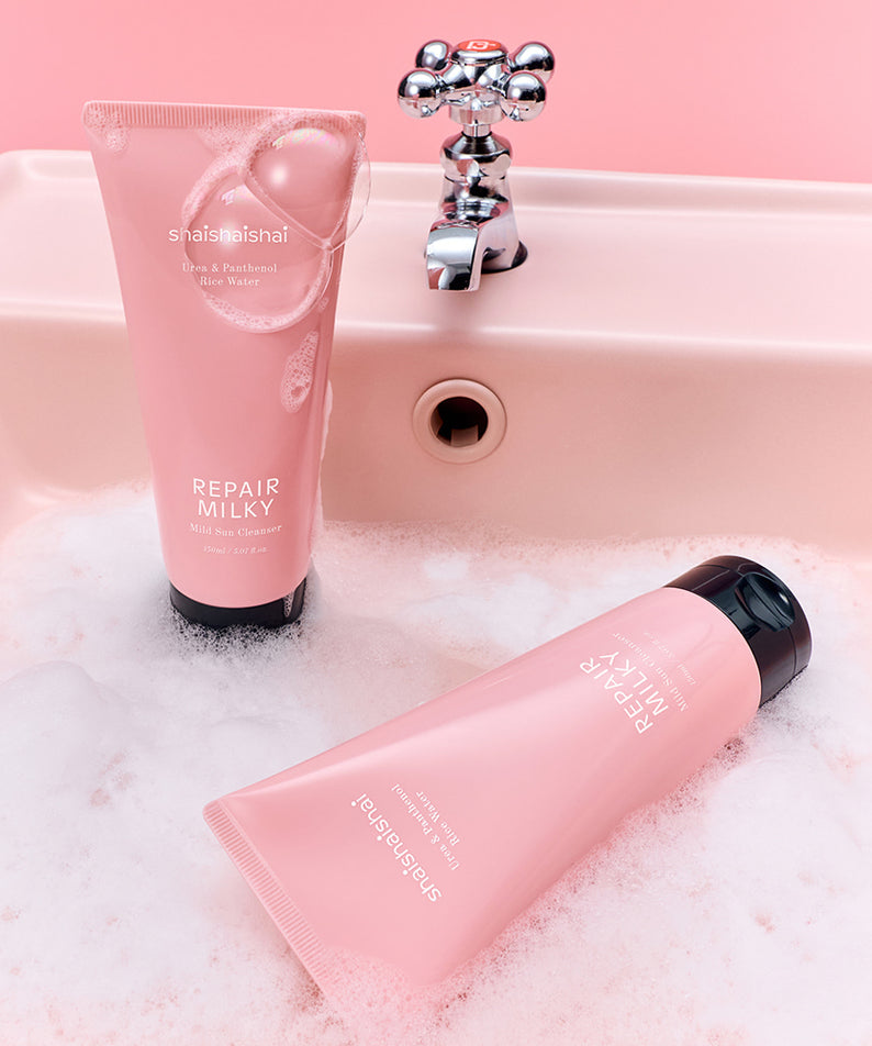 SHAISHAISHAI Repair Milky Mild Sun Cleanser 150ml
