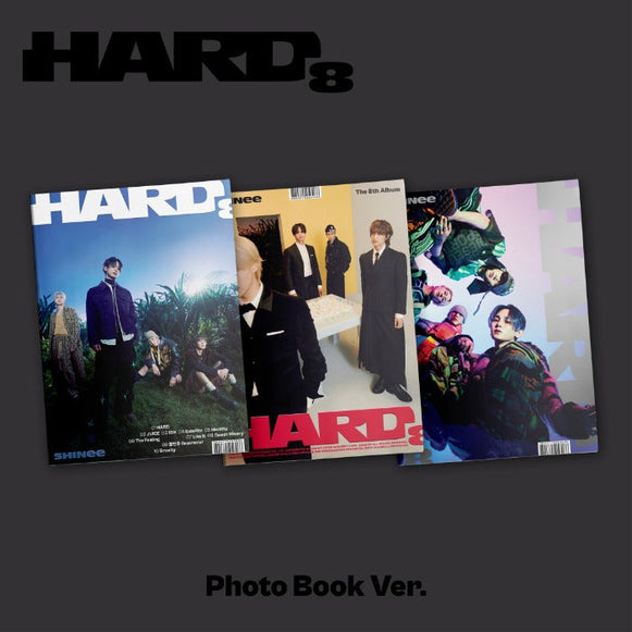 SHINEE The 8th Album - [HARD] (Photo Book Ver.)(Random) disponible sur Ma petite Coree, ton Eshop 100% K-beauty en direct de Seoul
