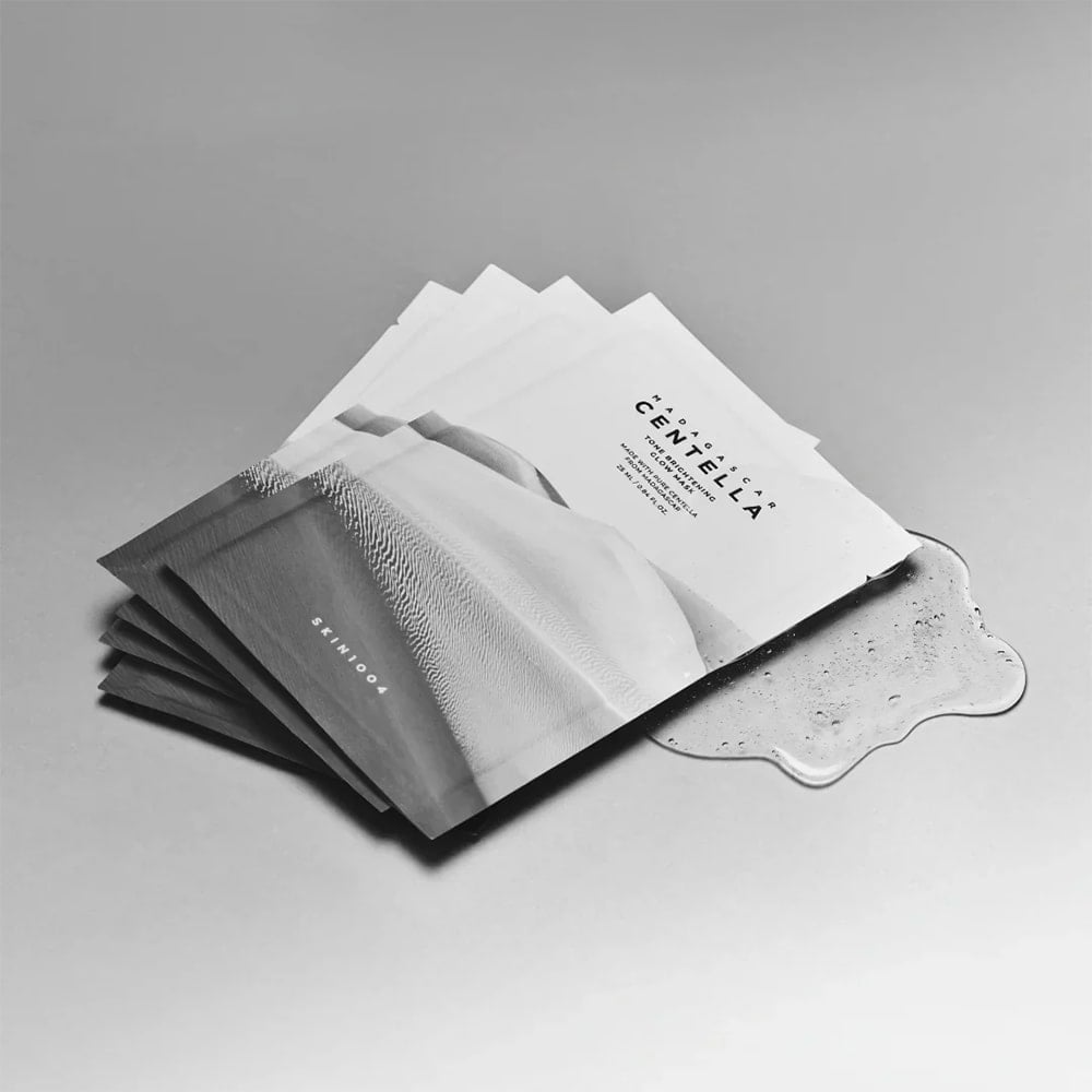 SKIN1004 Madagascar Centella Tone Brightening Glow Mask 25ml [5 sheets]