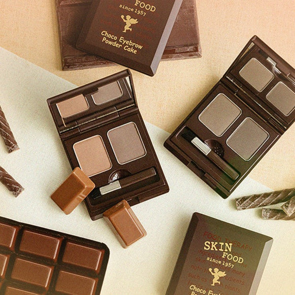 SKINFOOD Choco Eye Brow Powder Cake disponible sur Ma petite Coree, ton Eshop 100% K-beauty en direct de Seoul