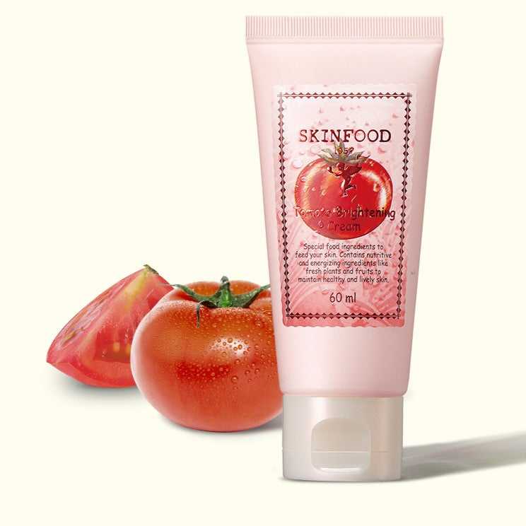 SKINFOOD Tomato Brightening Cream 60g disponible sur Ma petite Coree, ton Eshop 100% K-beauty en direct de Seoul