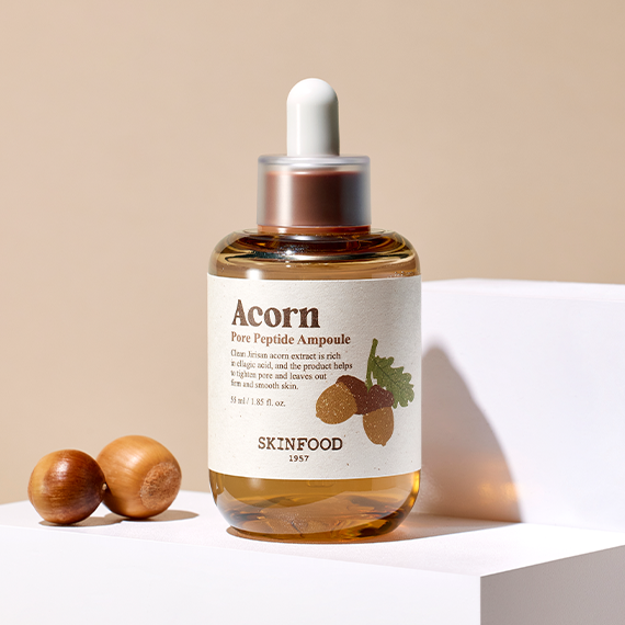 SKINFOOD Acorn Pore Peptide Ampoule 55ml on sales on our Website !