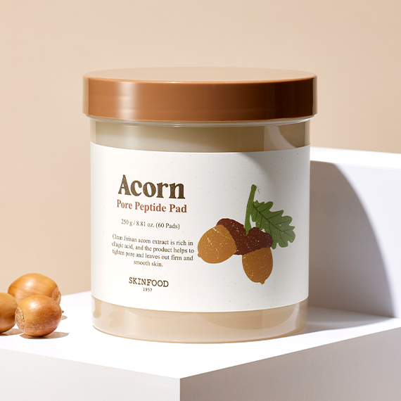 SKINFOOD Acorn Pore Peptide Pad 250g en stock sur Ma Petite Corée