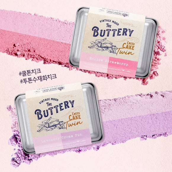 SKINFOOD Buttery Cheek Cake Twin 9.5g en stock sur Ma Petite Corée