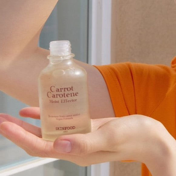 SKINFOOD Carrot Extract 75%, Carrot Carotene Moist Effector 52ml disponible sur Ma petite Coree, ton Eshop 100% K-beauty en direct de Seoul
