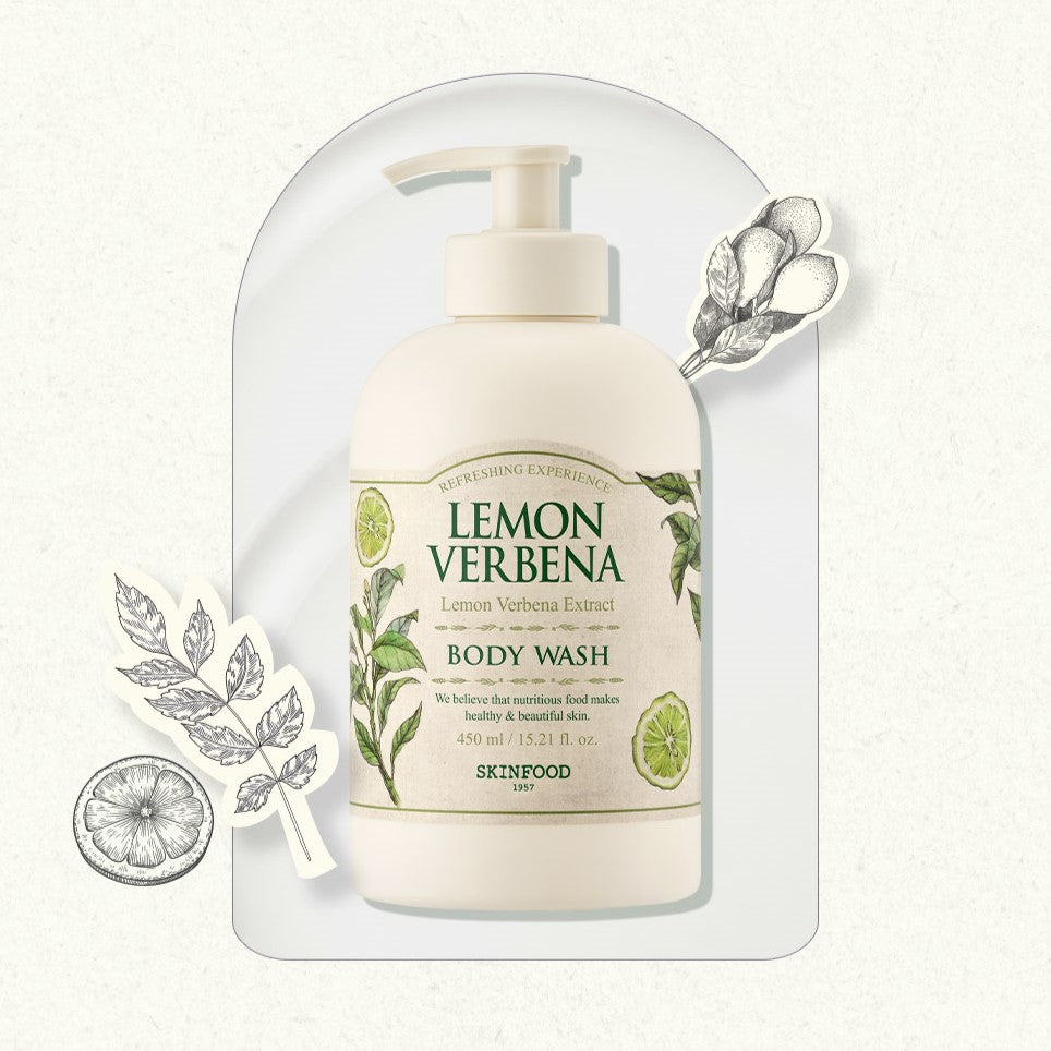 SKINFOOD Lemon Verbena Body Wash 450ml on sales on our Website !