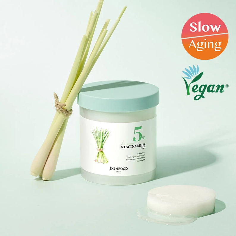 SKINFOOD Lemongrass Niacinamide 5 60 Pads