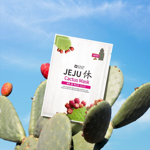 SNP BEAUTY Jeju Rest Green Tea Mask 22ml*10ea