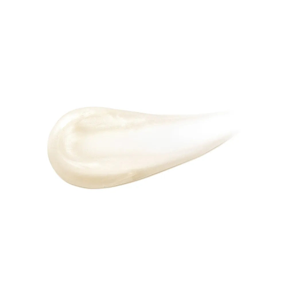 SO NATURAL All Day Face Prep Fixer : texture crème blanche sur fond clair, produit de soin visage.