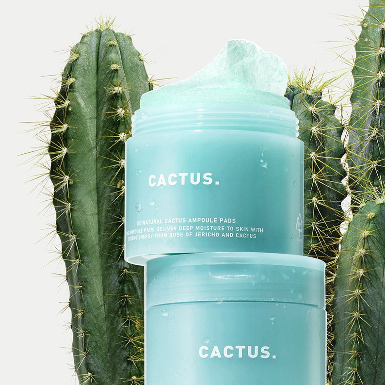 SO NATURAL Cactus Ampoule Pads 40p 130g disponible sur Ma petite Coree, ton Eshop 100% K-beauty en direct de Seoul