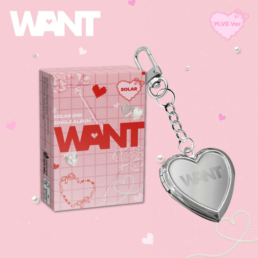 SOLAR (MAMAMOO) - 2nd Single Album [WANT] (PLVE Ver.) - Album Kpop