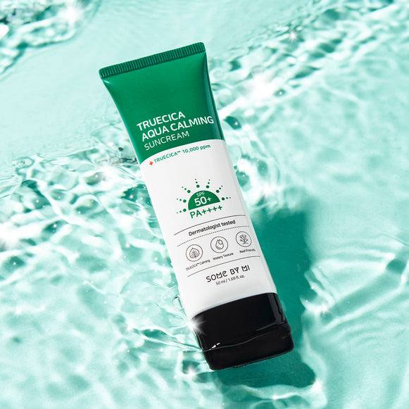 SOME BY MI Truecica Aqua Calming Suncream 50ml disponible sur Ma petite Coree, ton Eshop 100% K-beauty en direct de Seoul