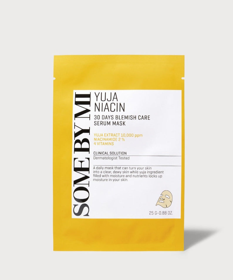 SOME BY MI Yuja Niacin Blemish Care Serum Sheetmask disponible sur Ma petite Coree, ton Eshop 100% K-beauty en direct de Seoul