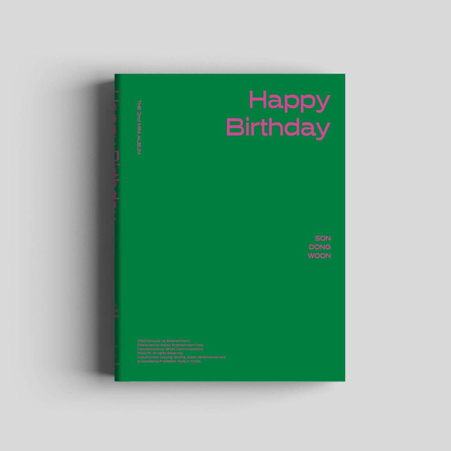 SON DONGWOON - THE 2nd MINI ALBUM [Happy Birthday] (SUNNY Ver.) - Album Kpop