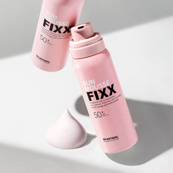 SO NATURAL FIXX Sun Mousse 75ml en stock sur Ma Petite Corée