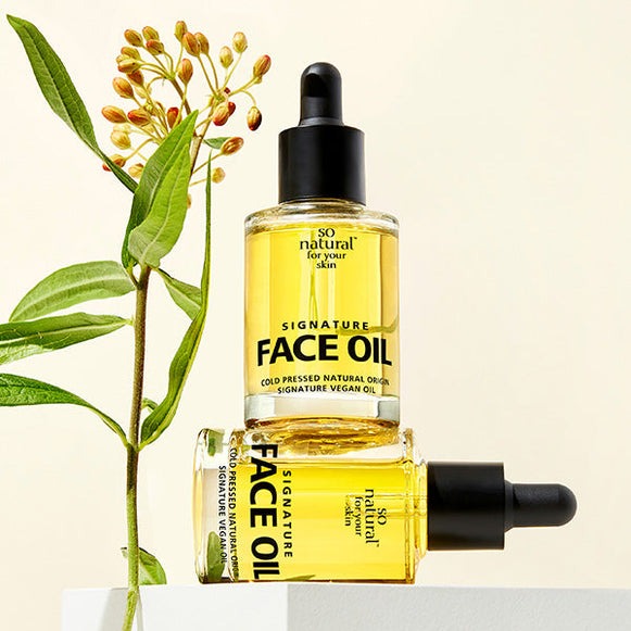 SO NATURAL Signature Face Oil 30ml en stock sur Ma Petite Corée