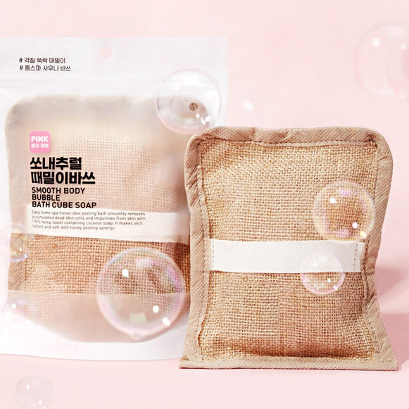 SO NATURAL Smooth Body Bubble Bath Cube Soap 160g en stock sur Ma Petite Corée