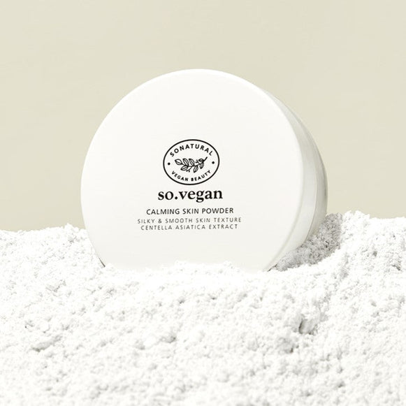 SO NATURAL So Vegan Calming Skin Powder 8g en stock sur Ma Petite Corée