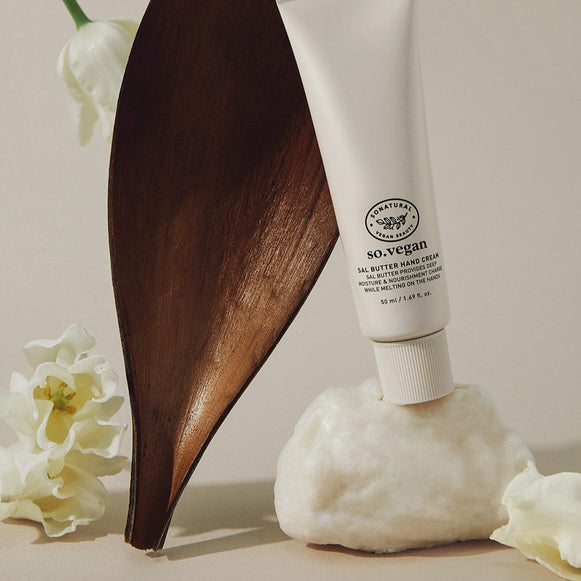 SO NATURAL So Vegan Sal Butter Hand Cream 50ml en stock sur Ma Petite Corée