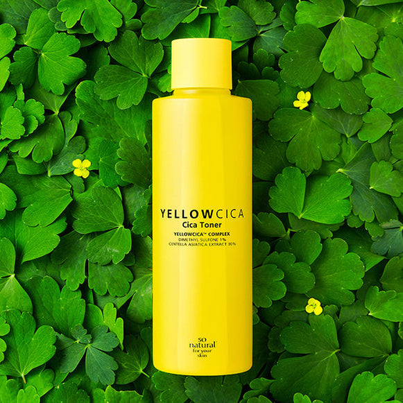 SO NATURAL Yellow Cica Toner 260ml en stock sur Ma Petite Corée