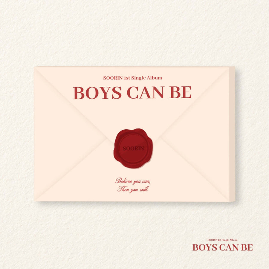 SOORIN - 1st Single Album [Boys Can Be] - Album Kpop