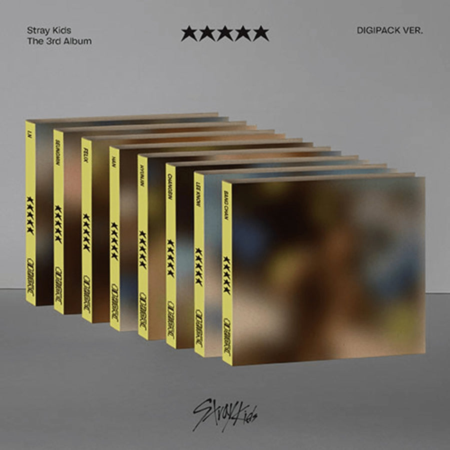 STRAY KIDS - 3rd Album [★★★★★ (5-STAR)] (DIGIPACK VER.) - Album Kpop