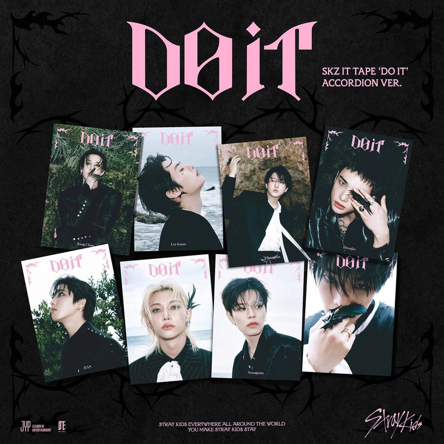 STRAY KIDS - SKZ IT TAPE [DO IT] (ACCORDION VER.)(Random 1 of 8) - Album Kpop