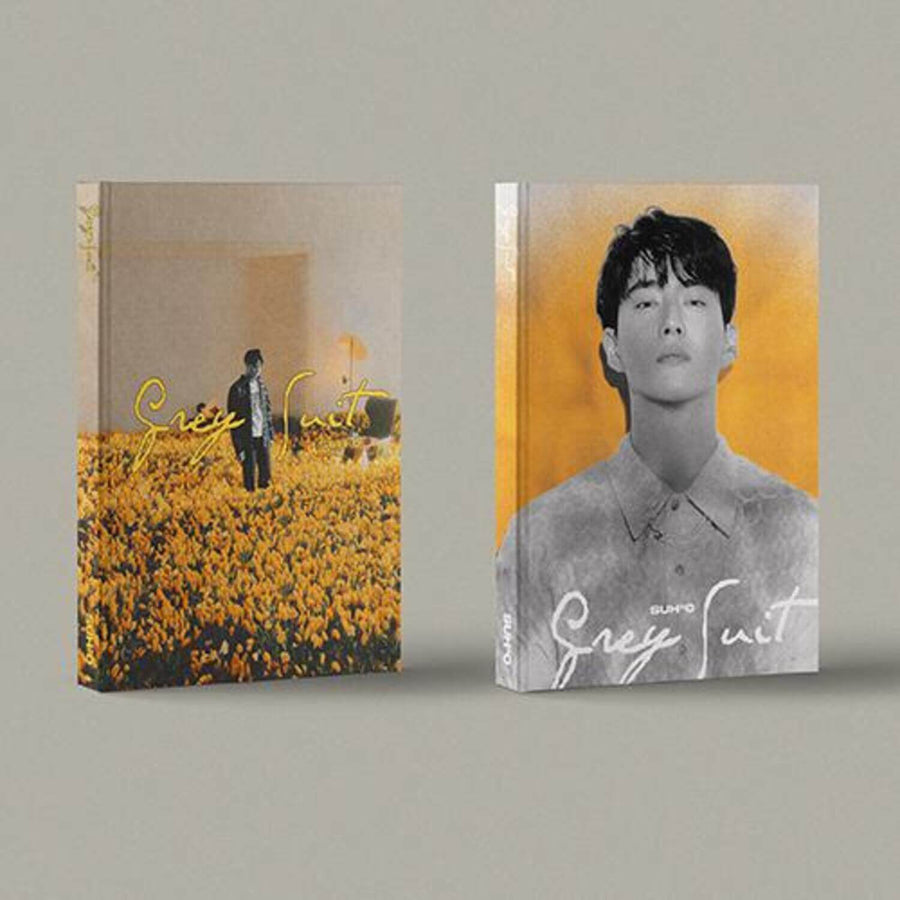 SUHO - 2nd Mini Album_[Grey Suit] (Photo Book Ver.)(2 Random 1) - Album Kpop
