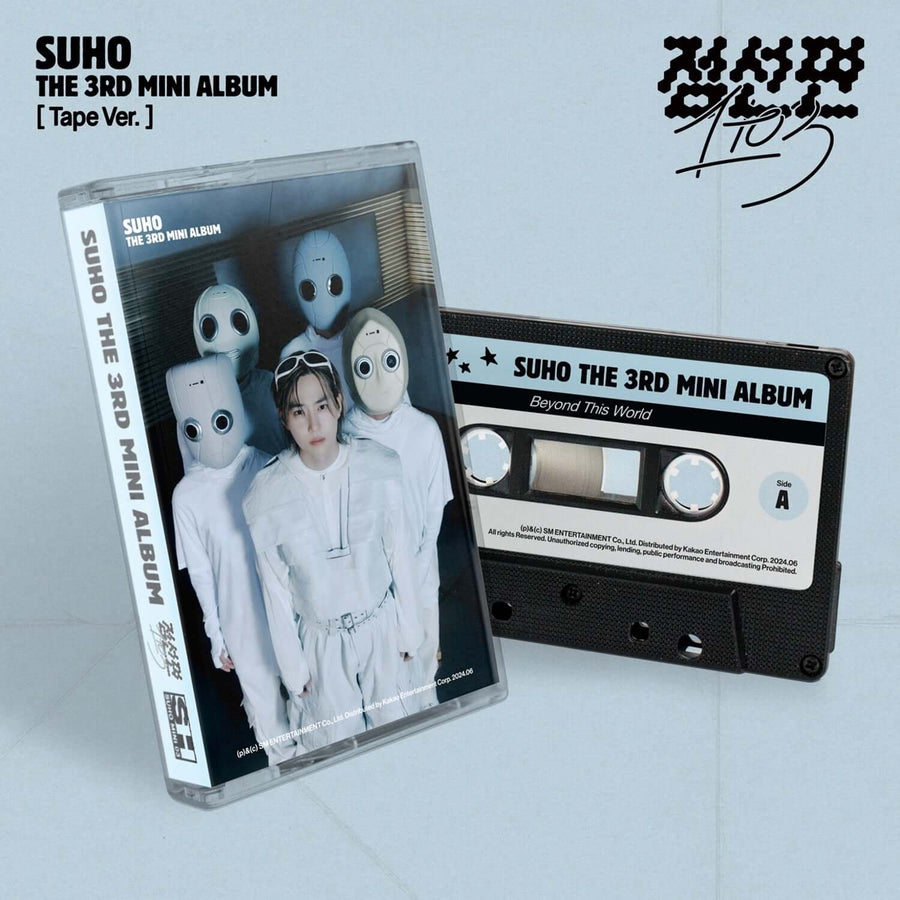 SUHO - 3rd Album [1 to 3] (Tape Ver.) - Album Kpop