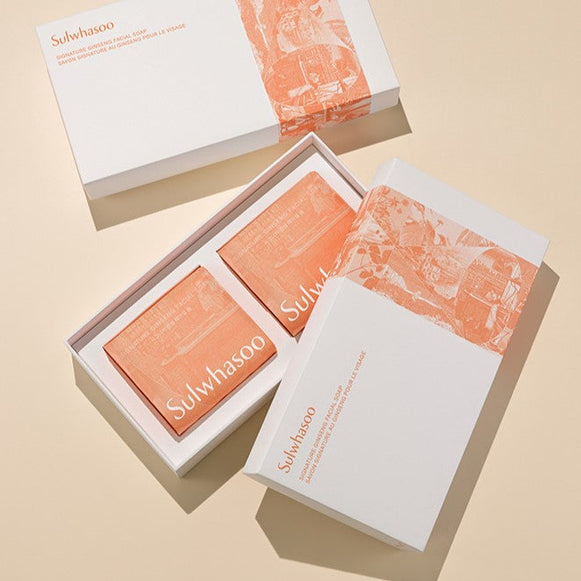 SULWHASOO Signature Ginseng Facial Soap 2x disponible sur Ma petite Coree, ton Eshop 100% K-beauty en direct de Seoul