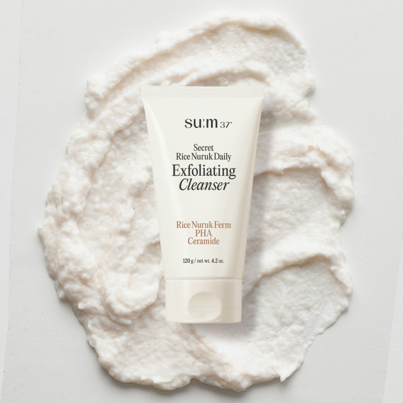 SU:M37 Secret Rice Nuruk Peeling to Foam Cleanser 120g disponible sur Ma petite Coree, ton Eshop 100% K-beauty en direct de Seoul