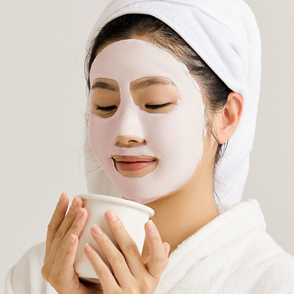 SUNGBOON EDITOR Boosting Modeling Pack Apple Peel Glow Soothing : masque visage à l’argile, femme en soin, marque SUNGBOON