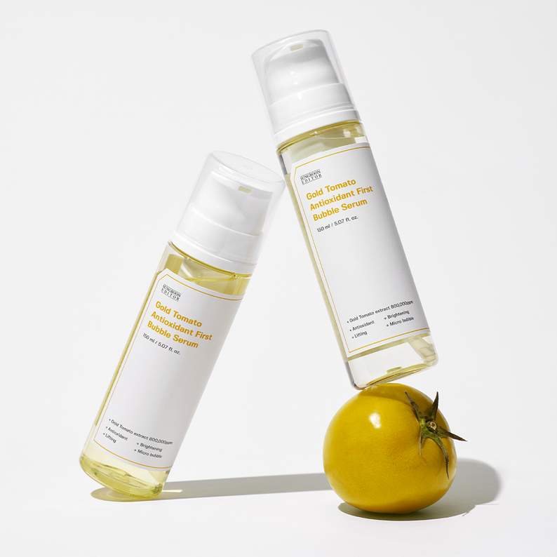 SUNGBOON EDITOR Gold Tomato Antioxidant First Bubble Serum 150ml disponible sur Ma petite Coree, ton Eshop 100% K-beauty en direct de Seoul