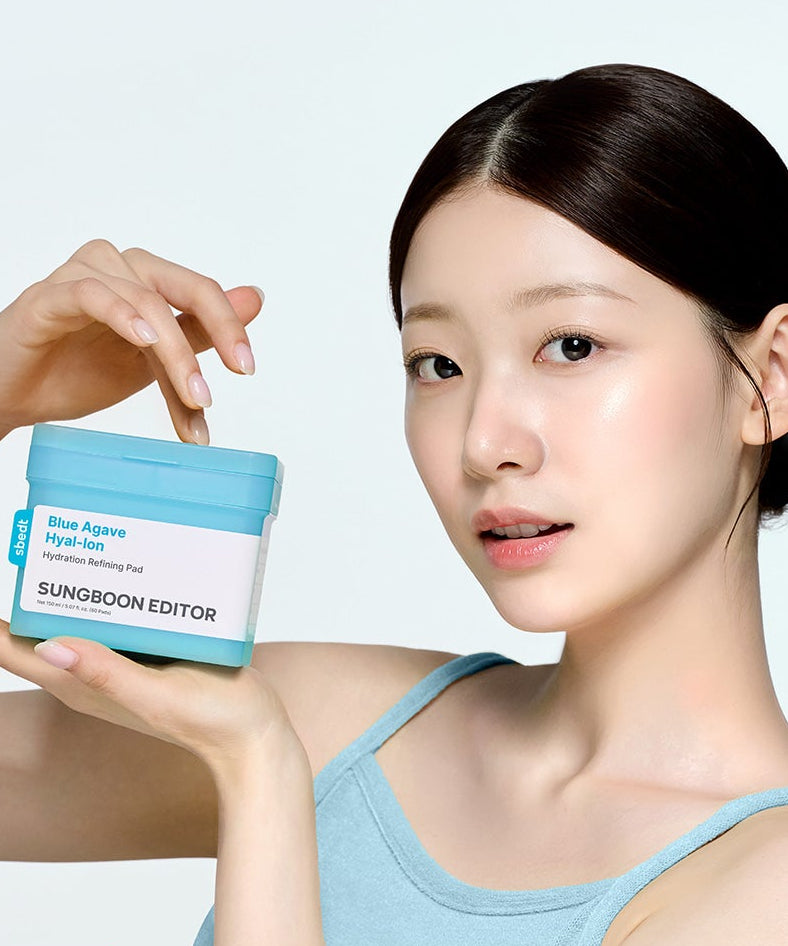 SUNGBOONEDITOR Blue Agave Hyaluronic Acid Moisture Pad 80ea