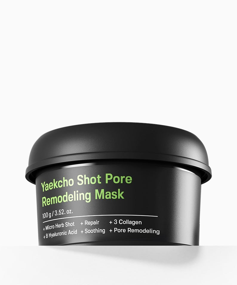 Masque SUNGBOON EDITOR Liquid Shot Pore Remodeling 100g pour soin de la peau et remodelage des pores avec ingrédients hydratants.