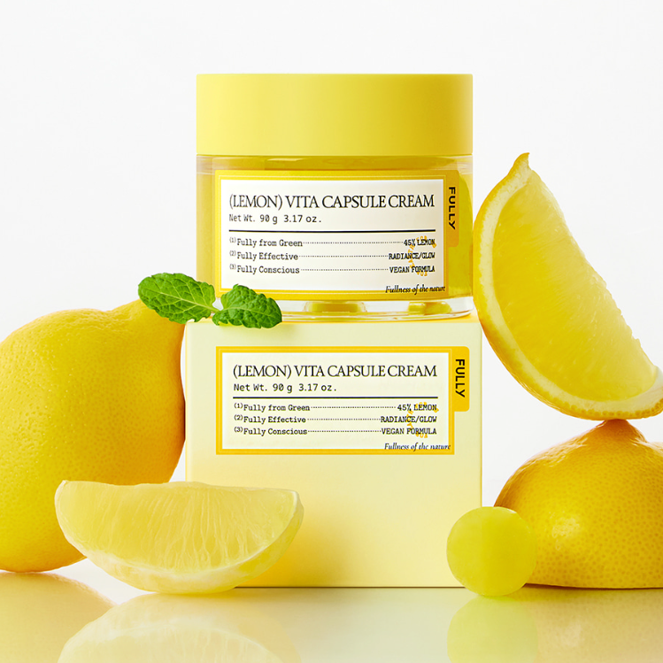 FULLY Lemon Vita Capsule Cream 90g