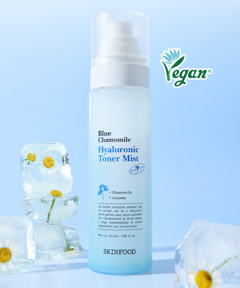 SKINFOOD Blue Chamomile Hyaluronic Toner Mist 100ml