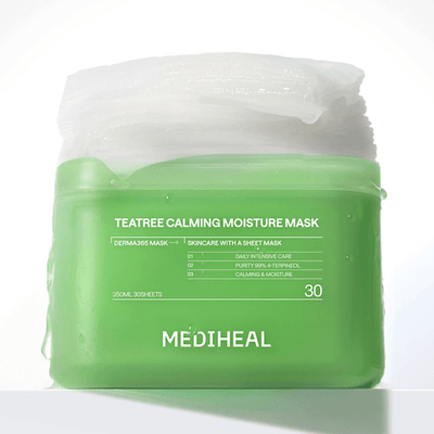 MEDIHEAL Derma365 Pull-out Mask Refill Tea Tree 30 Sheets