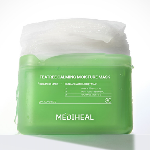 MEDIHEAL Derma365 Pull-out Mask Refill Tea Tree 30 Sheets