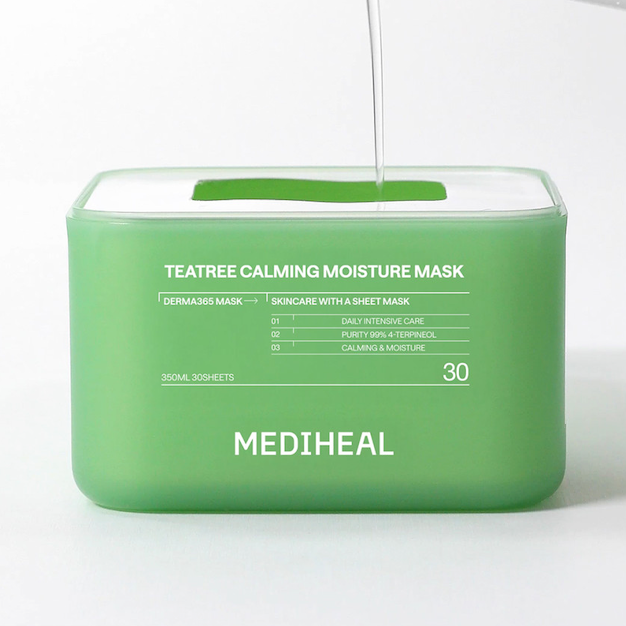 MEDIHEAL Derma365 Pull-out Mask Refill Tea Tree 30 Sheets