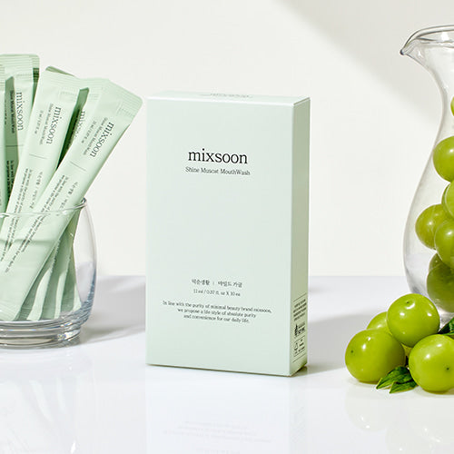 MIXSOON Shine Muscat Mouth Wash (10 stick) en stock sur Ma Petite Corée