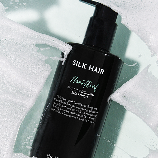 THE SAEM  Silk Hair Heartleaf Scalp Cooling Shampoo 400ml