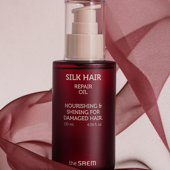 THE SAEM Silk Hair Repair Oil 130ml en stock sur Ma Petite Corée