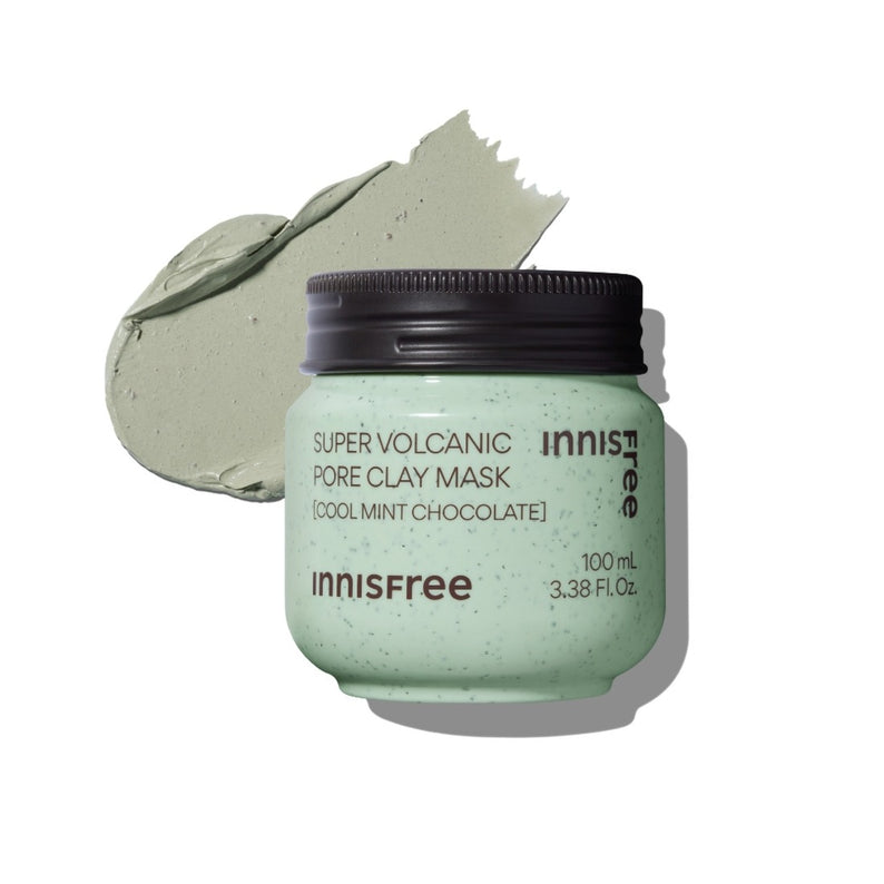 INNISFREE Super Volcanic Pore Clay Mask #Cool Mint Chocolate 100ml