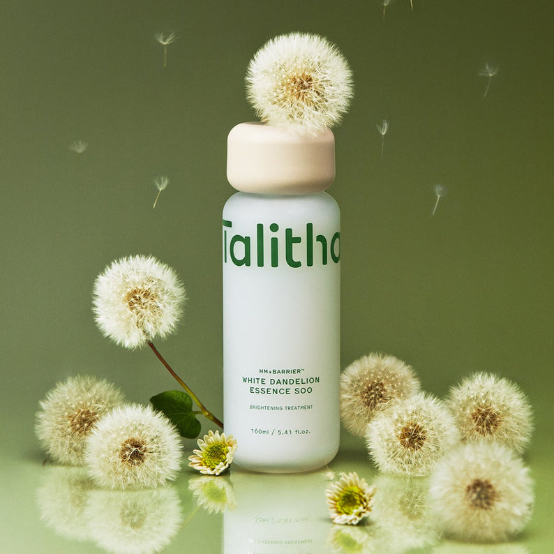 TALITHA KOUM HM+ Barrier White Dandelion Essence Soo 160ml disponible sur Ma petite Coree, ton Eshop 100% K-beauty en direct de Seoul