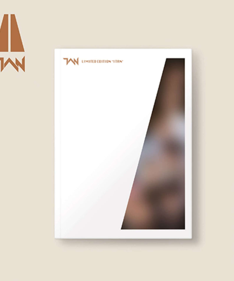 TAN - 1st Album [LIMITED EDITION 1TAN] - Album Kpop sur fond clair, visuel couverture blanche, édition limitée TAN